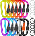 Cridoz Locking Carabiner D Ring Clips by cridoz