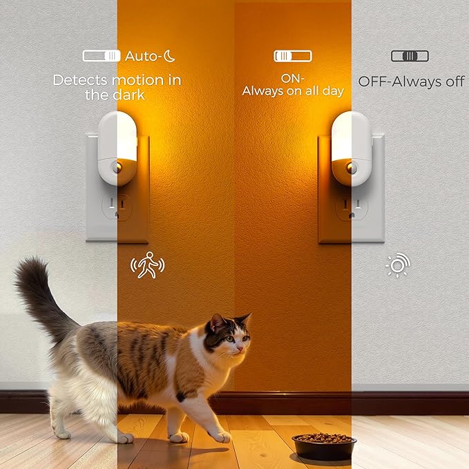 L LOHAS LED Motion Sensor Night Light, Motion Activated Night Light, Night - Image 2