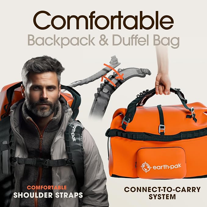 Earth Pak Waterproof Duffel Bag - Image 3