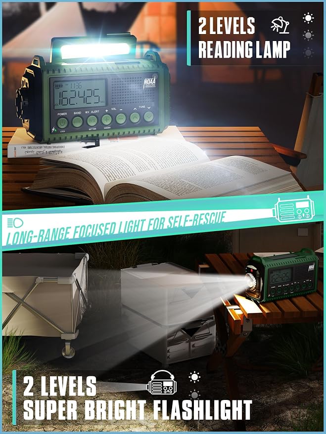 12000mAh Emergency Radio - Image 5
