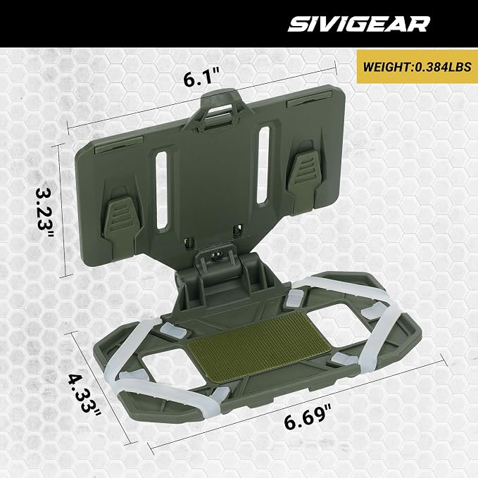 Tactical Molle Phone Holder for Plate Carrier Vest, Quick Release & Adjustable - Image 5