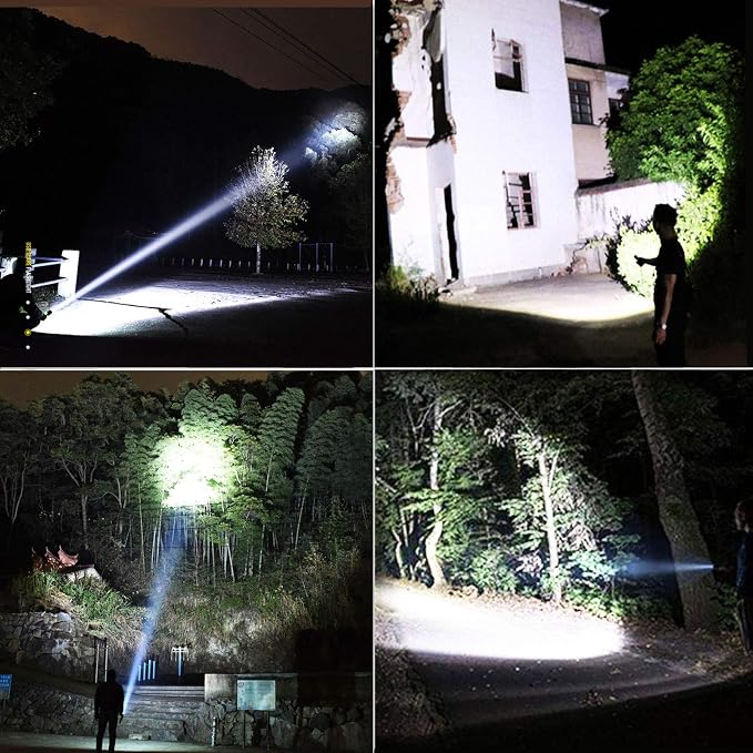 Rechargeable Flashlights 99, 000 Lumens, Super Bright LED Flashlight High Lumens - Image 8