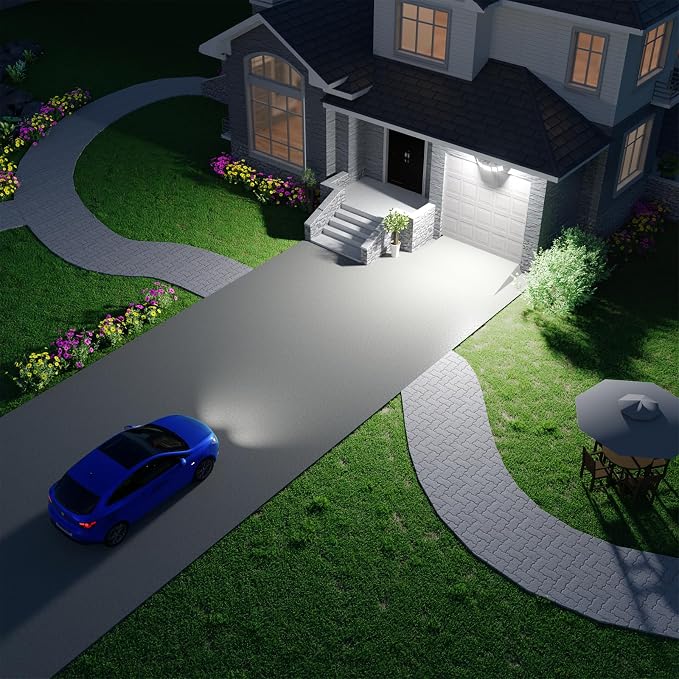 Olafus 130W Flood Light Outdoor, Switch Controlled 13000LM LED Security Light - Image 9