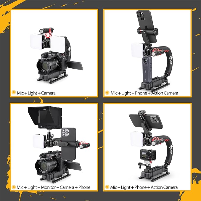 Zeadio Camera Stabilizer Kit, All-in-One Handheld Stabilizer - Image 3