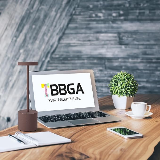 TBBGA LED Cordless Table Lamps Set of 2, 5000mAh Portable Rechargeable Battery - Image 2