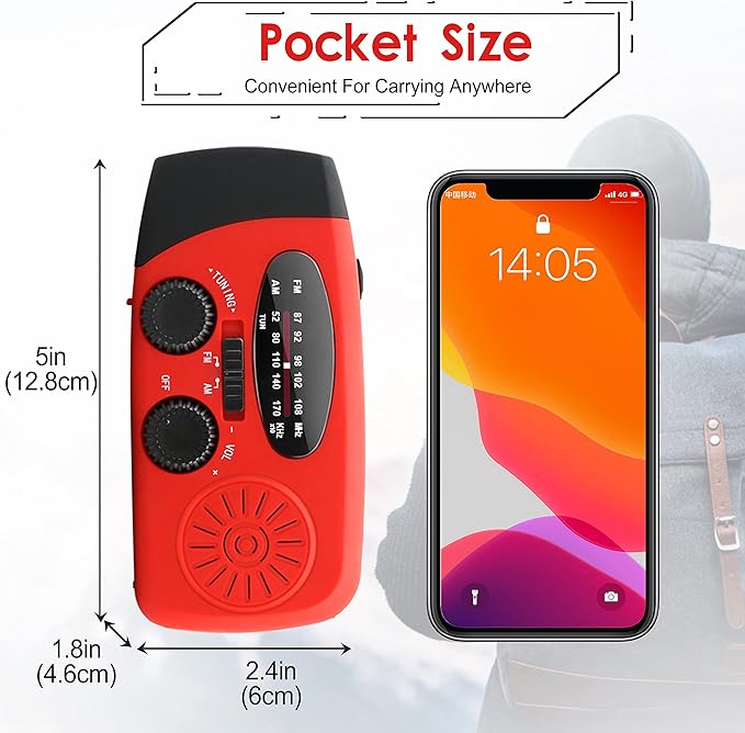 RunningSnail Emergency Hand Crank Radio - Image 5