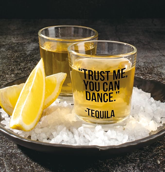 Nogrit Funny Tequila Whiskey Glasses 10 oz, Gifts - Image 3