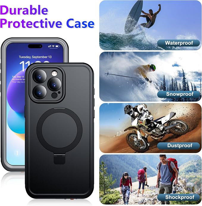 2025 New for iPhone 15 Pro Max Case Waterproof, Phone Case for iPhone 15 Pro - Image 8