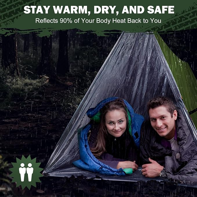 Emergency Survival Tent Life Shelter - Image 2