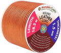 Mandala Crafts Round Genuine Copper Leather Cord by MandalaCrafts