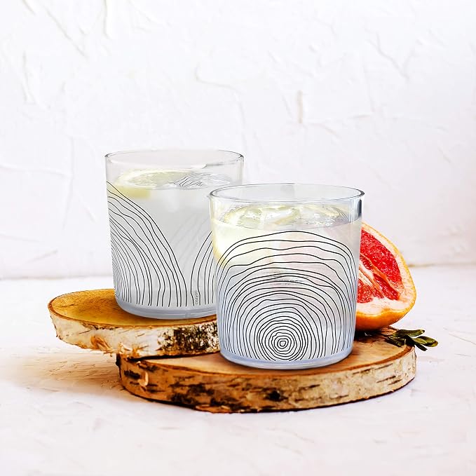 bzyoo BPA-Free Designed Dishwasher Safe 14 oz Plastic Tumbler Set which is - Image 4