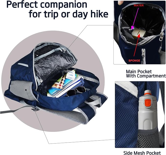 35L Foldable Waterproof Backpack - Image 3