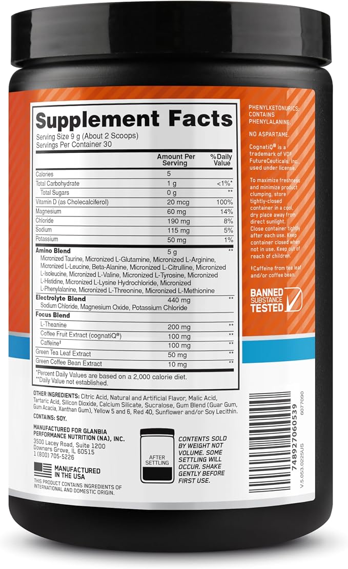 Optimum Nutrition Amino Energy Powder Plus Hydration, - Image 10