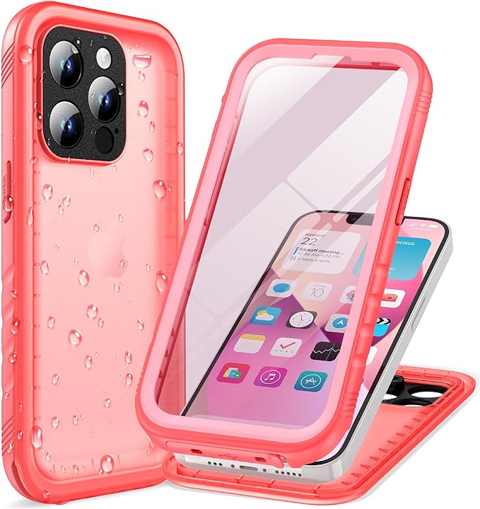 Cozycase Compatible with iPhone 14 Pro Max Waterproof Case by Cozycase