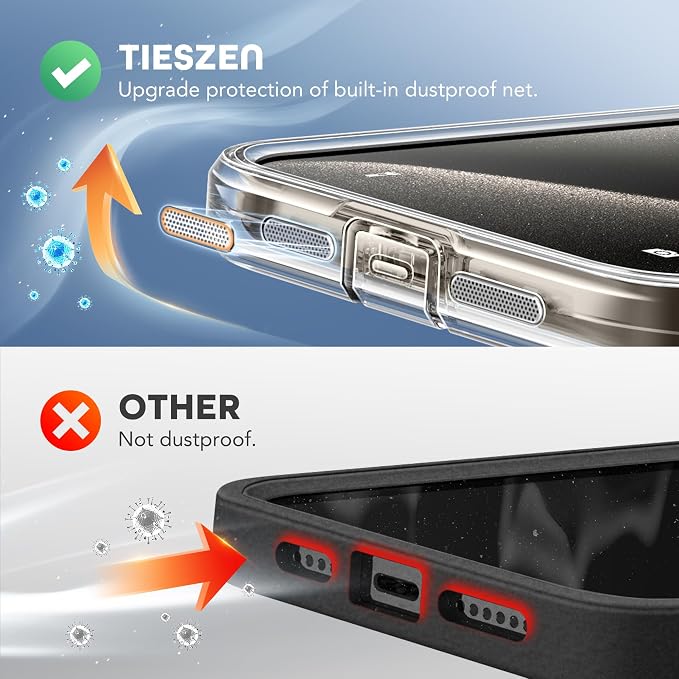 TIESZEN for iPhone 15 Pro Case, Compatible - Image 7