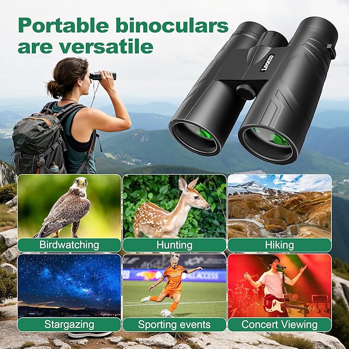 Leacco 10x25 Compact Binoculars - Image 5