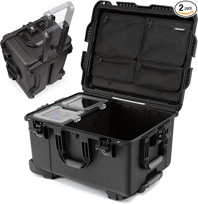 NANUK Trail 80 – 79L Waterproof Storage Box – Wheeled & Modular Cargo Case by NANUK