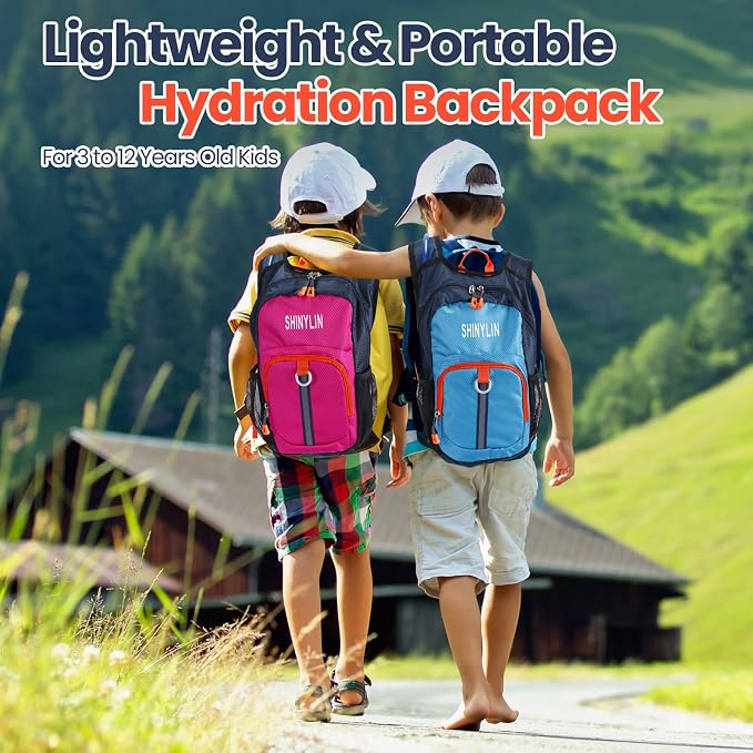 Shinylin 2 Pcs Kids Hydration Backpack - Image 7