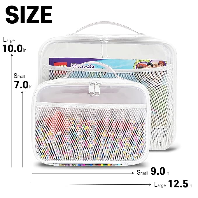 holay 4 Packs Large PVC Toy Storage Organizer - Image 3