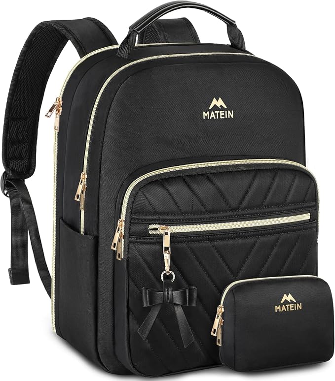 MATEIN Backpack Purse for Women, 15.6 inch Cute Stylish Waterproof Backpack by MATEIN