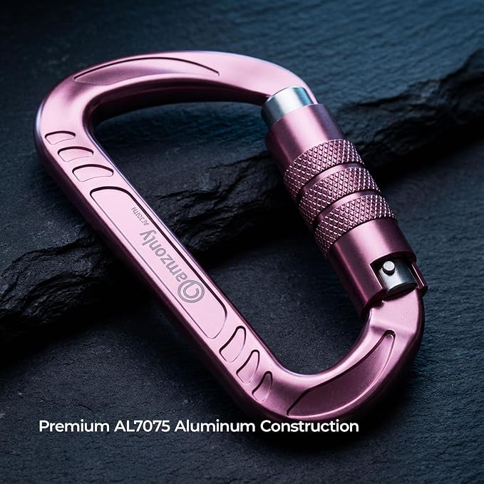 3inch Auto Locking Carabiner Clips Heavy Duty, 12KN /2697lbs Lightweight - Image 6