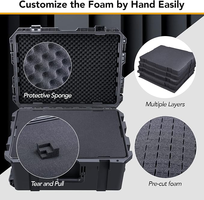 Lykus HC-6030 Large Waterproof Hard Case - Image 2