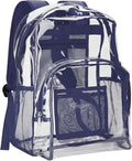 Vorspack Clear Backpack Heavy Duty PVC Transparent Backpack by Vorspack