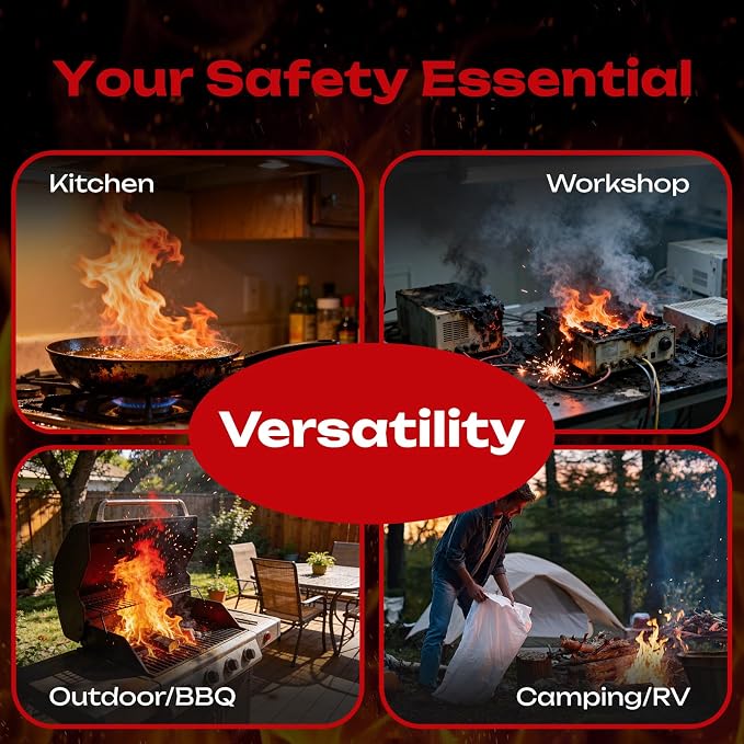 Fire Blanket | Not Prickly Prepared Fire Suppression | 40"x40" Fire Blankets - Image 5
