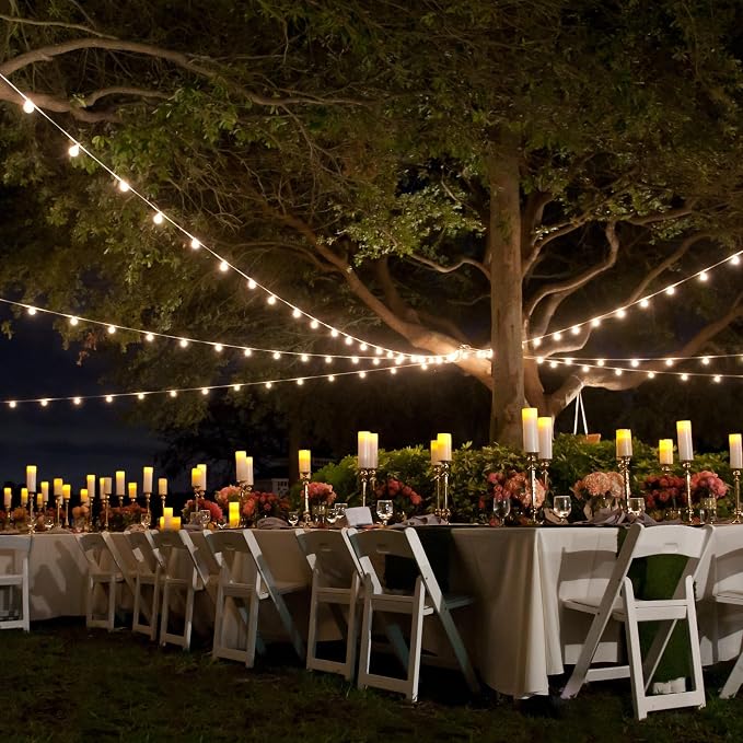 Banord White Outdoor String Lights, Commercial Grade Patio Lights - Image 6
