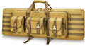 DULCE DOM 36 42 48 Inch Double Rifle Case, Tactical Soft Padded Backpack by DULCEDOM