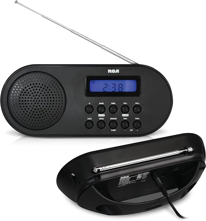 RCA RCWR7V AM/FM Weather Alert Radio - Image 3