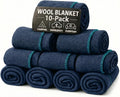 Wool Camping Blanket 10-Pack by JmrUsaInc