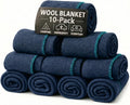 Wool Camping Blanket 10-Pack by JmrUsaInc