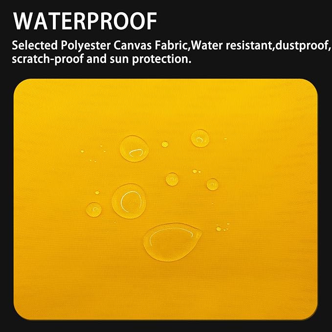 Gheeidau Canvas Repair Patch 9×11 Inch 3Pcs Waterproof Self-Adhesive Fabric - Image 2