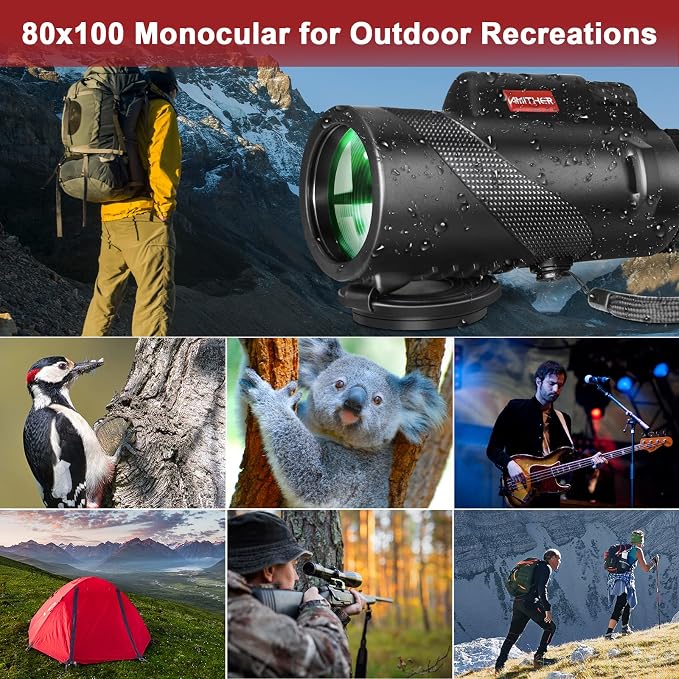 80x100 Monocular Telescope for Smartphones - Image 6