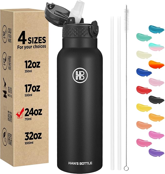 Han's Bottle Sports Water Bottle - 24 Oz by han%27s+bottle