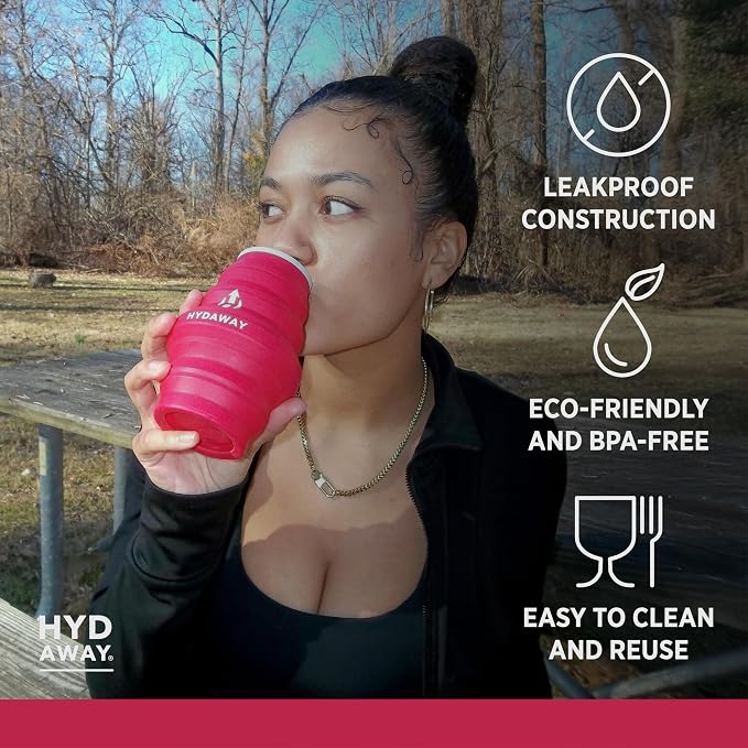 HYDAWAY 17oz Collapsible Water Bottle - Image 3