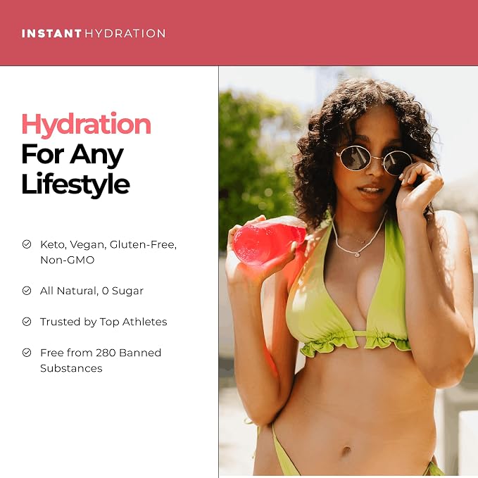 Instant Hydration Sugar Free Electrolytes Powder Packets - Image 9