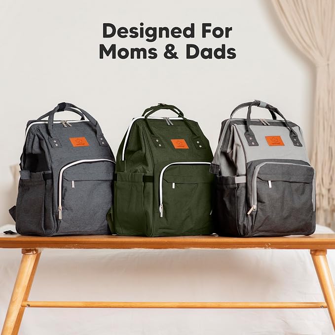 KeaBabies Baby Diaper Bag Backpack - Image 8