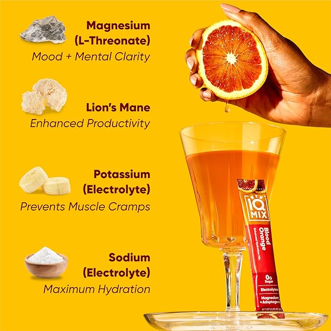 IQMIX Hydration Electrolyte Powder – 4-in-1 Formula - Image 4