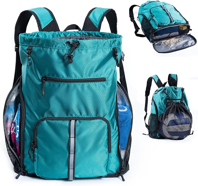 Large Beach Backpack Waterproof Sandproof by VIGEGARI