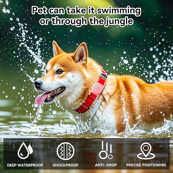 GOCII for Airtag Dog Collar Holder 2 Pack, Waterproof Dog Collar Holder for - Image 5