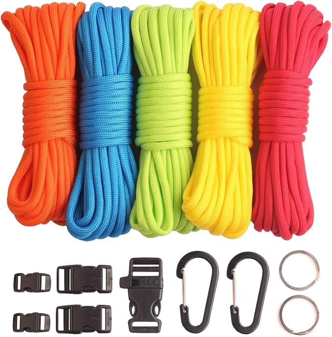 Paracord, Paracord 550 Combo Crafting Kits by GEGEDA