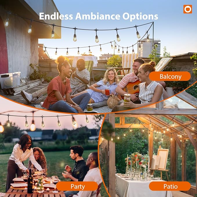 addlon 200FT Outdoor String Lights LED - Image 8