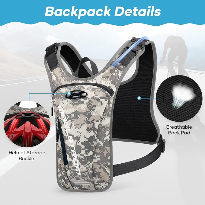Maelstrom Running Vest, Detachable Hydration Backpack - Image 3