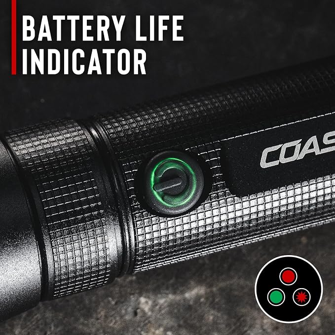 Coast G60R 1000 Lumen Waterproof Rechargeable LED Flashlight - Image 7