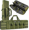 TORIBIO Double Rifle Case Soft Bag 32" 34" 36" 42" 46" 48'' 51“ 55” Gun Case by TORIBIO