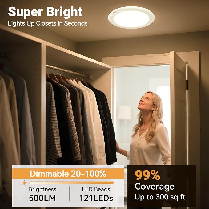 Wireless Closet Lights Motion Sensor - Image 3