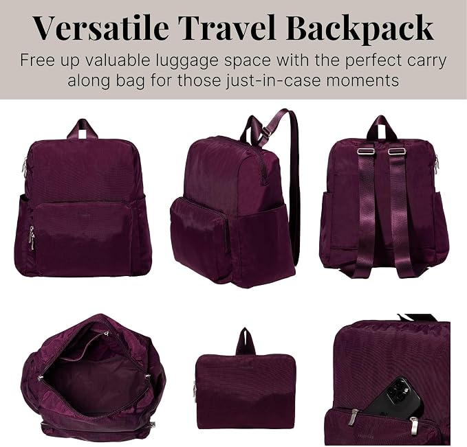 Baggallini Women's Carryall Packable Backpack - Image 5