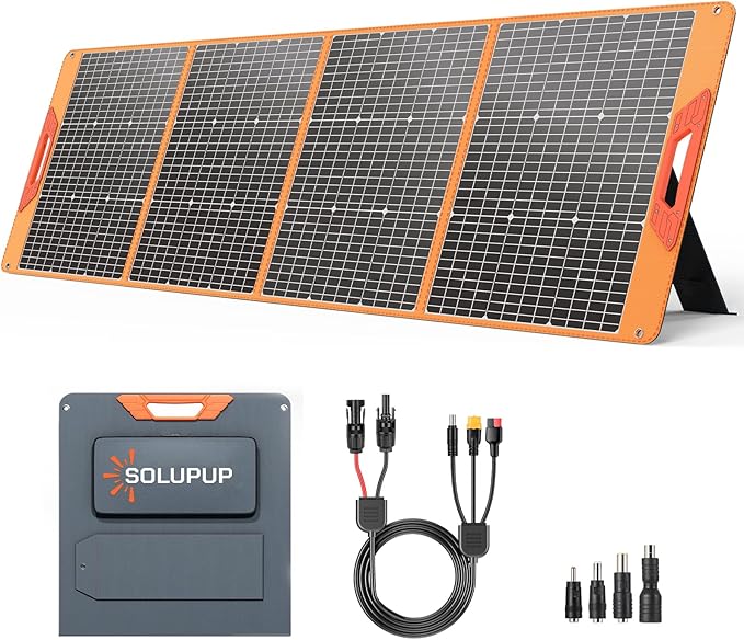 SOLUPUP 200 Watt Portable Solar Panel by SOLUPUP